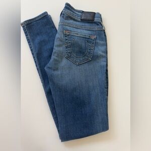 True Religion Women's Blue Skinny Jeans 👖 💙